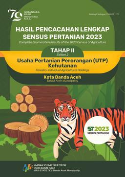 Hasil Pencacahan Lengkap Sensus Pertanian 2023 - Tahap II  Usaha Pertanian Perorangan (UTP) Kehutanan Kota Banda Aceh